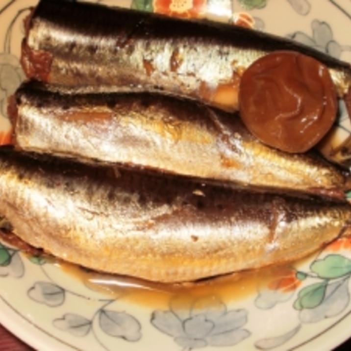 骨まで食べられる！いわしの梅煮☆